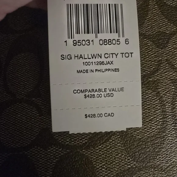 Coach Brown Halloween Tote Bag - Picture 5 of 9